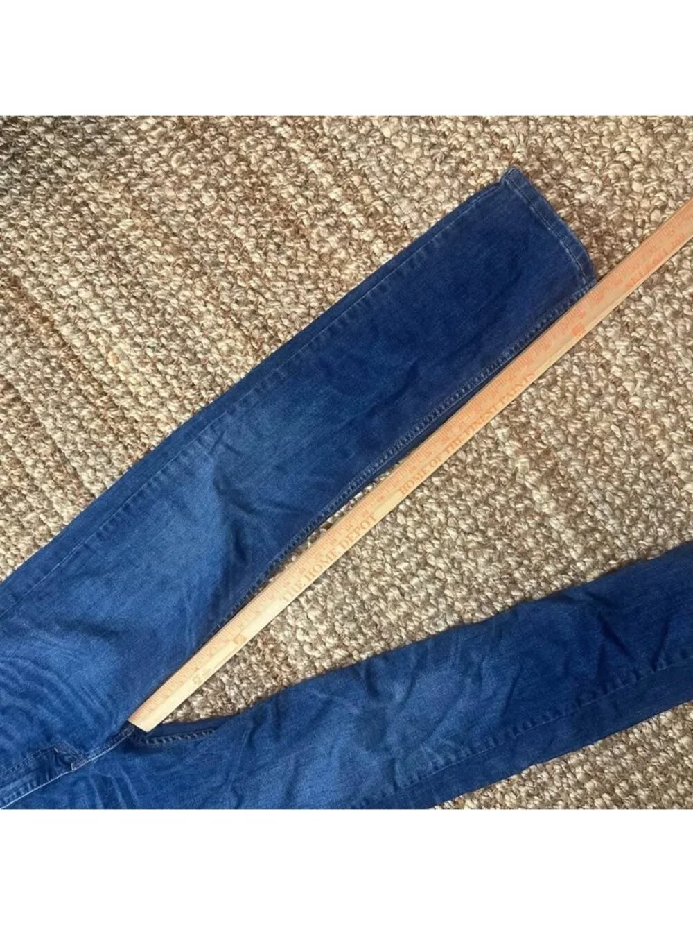 Levi's 513 Slim Straight Jeans Mens 31x32 Blue Denim Red Tab Medium Wash⁠